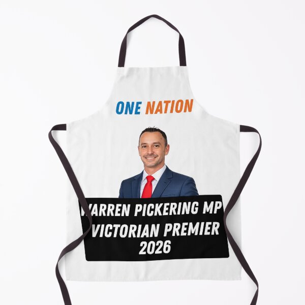 Item preview, ONE NATION : WARREN PICKERING MP VICTORIAN PREMIER 2026 designed and sold by VisionLeeStudio.