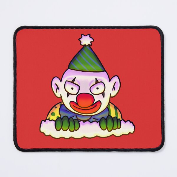 Item preview, Creepy Funny Cartoon Clown Peeking out designed and sold by JimboTurtle.