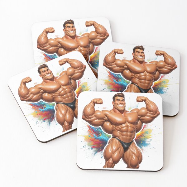 Item preview, Sticker - Decal - Crowned Muscle Power - 179 designed and sold by ForeverPrintsOK.
