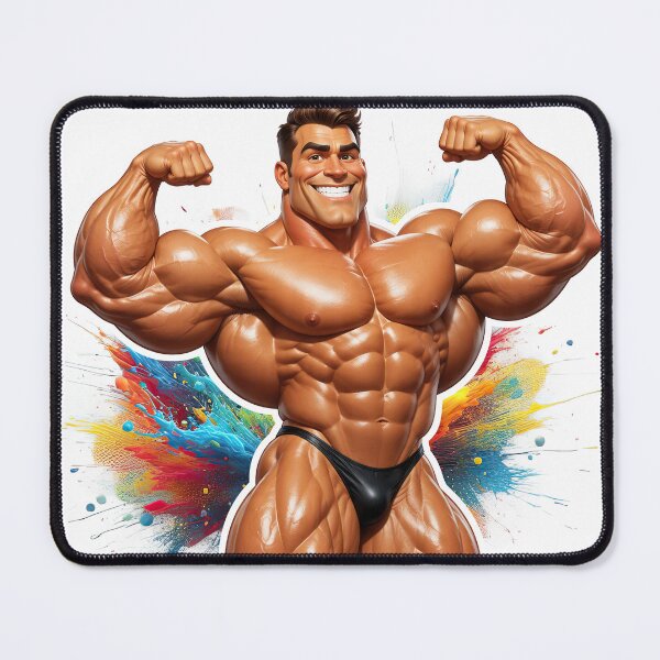 Item preview, Sticker - Decal - Crowned Muscle Power - 179 designed and sold by ForeverPrintsOK.
