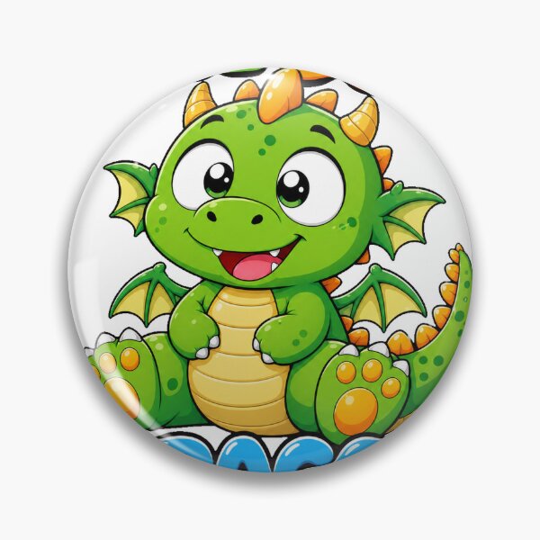 Item preview, Cute Dumb Dragon Cartoon designed and sold by Idans.