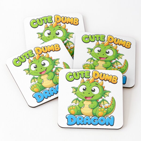 Item preview, Cute Dumb Dragon Cartoon designed and sold by Idans.