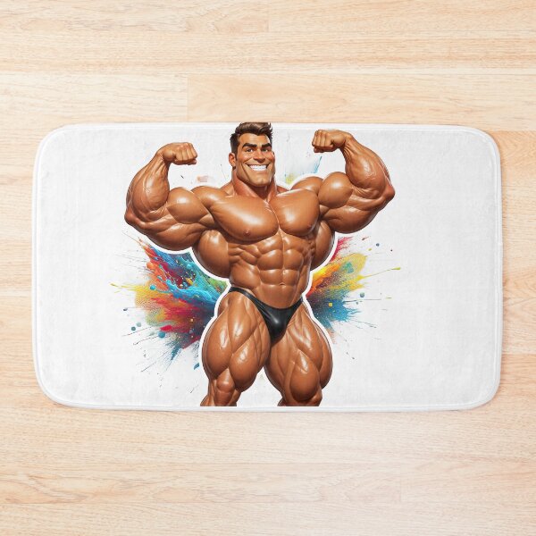 Item preview, Sticker - Decal - Crowned Muscle Power - 179 designed and sold by ForeverPrintsOK.