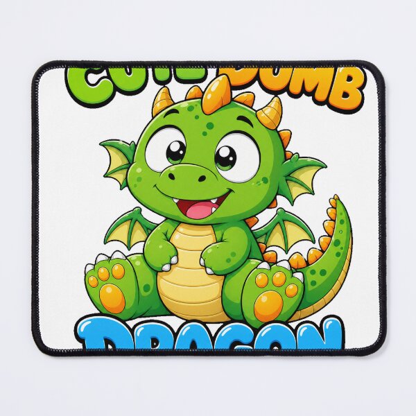 Item preview, Cute Dumb Dragon Cartoon designed and sold by Idans.