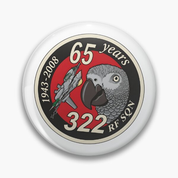 Item preview, RNLAF 322 Squadron 65th Anniversary (1943-2008) Patch Graphic designed and sold by CharlieDesings.