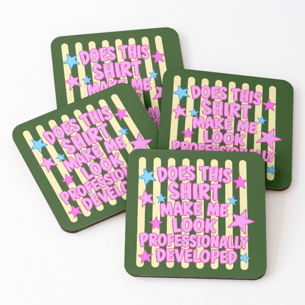 Item preview, Copy of Does This Make Me Look Professionally Developed Funny Teacher designed and sold by KristineLi.
