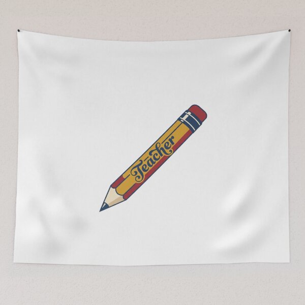 Item preview,  Yellow Pencil with Teacher Back to School |Teacher Appreciation designed and sold by SOUFIANE1991.
