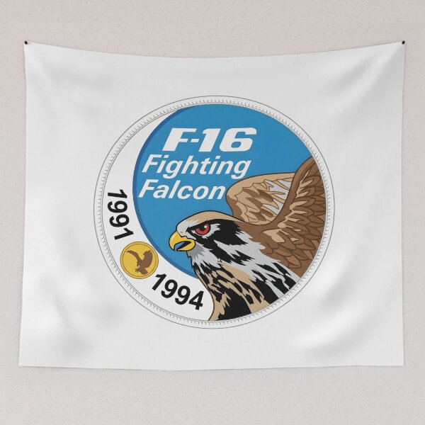 Item preview, F-16 Fighting Falcon Commemorative (1991–1994) Patch Graphic designed and sold by CharlieDesings.