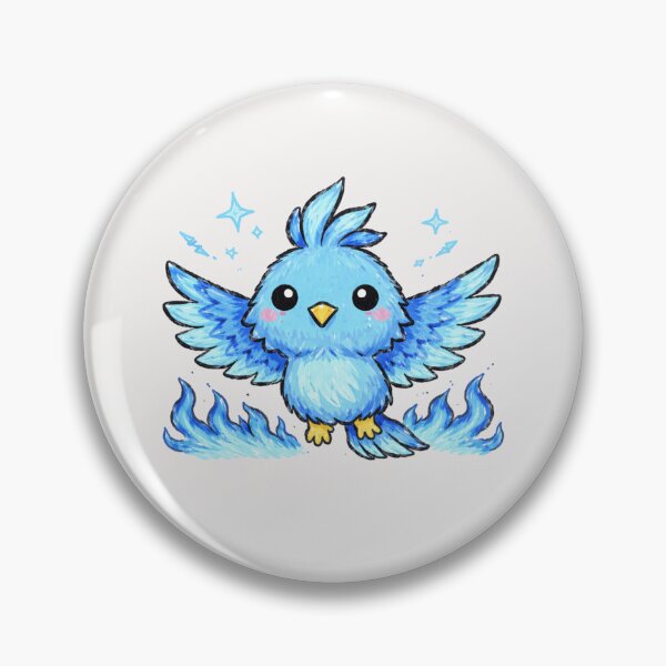 Item preview, Blue Fire Phoenix! designed and sold by Planetporridge.