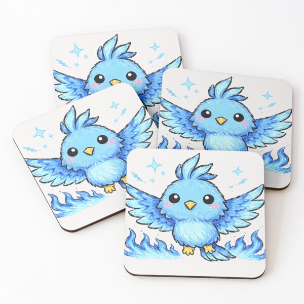 Item preview, Blue Fire Phoenix! designed and sold by Planetporridge.