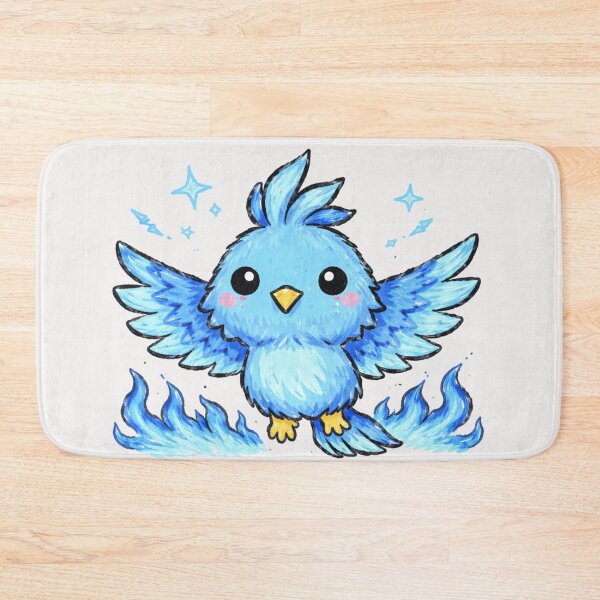 Item preview, Blue Fire Phoenix! designed and sold by Planetporridge.