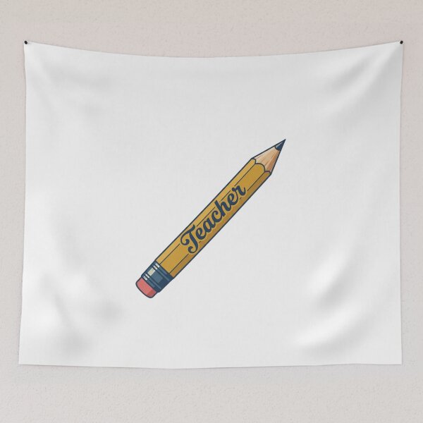 Item preview,  Yellow Pencil with Teacher Back to School |Teacher Appreciation designed and sold by SOUFIANE1991.