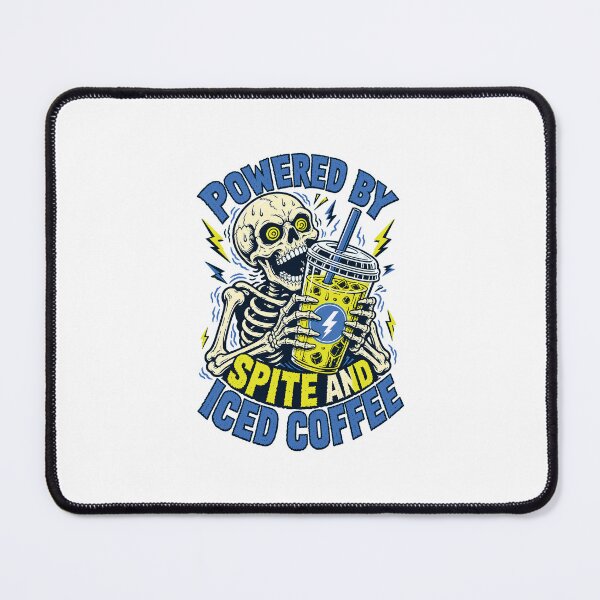 Item preview, Powered By Spite And Iced Coffee designed and sold by KAYJAY DESIGNS.