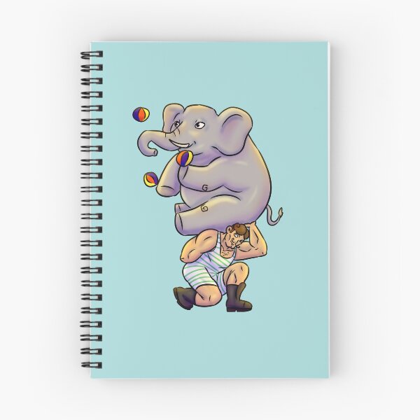 Item preview, Strongman and Elephant Circus designed and sold by JimboTurtle.