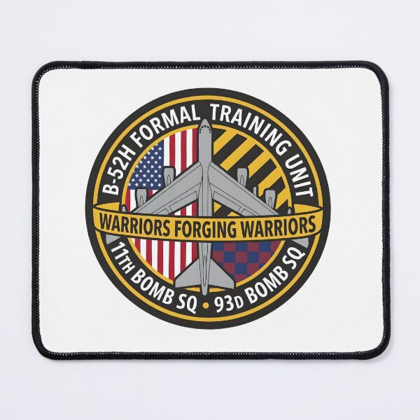 Item preview, USAF B-52H Formal Training Unit "Warriors Forging Warriors" Patch Graphic designed and sold by CharlieDesings.