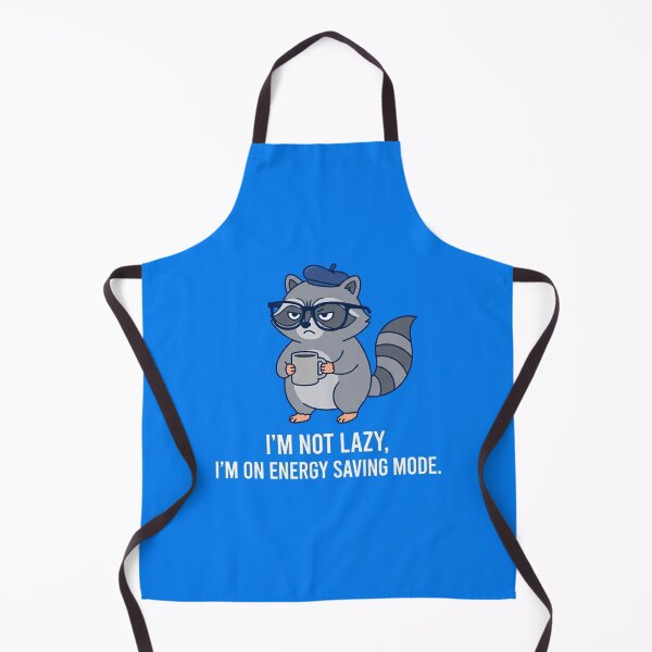Item preview, Cute Grumpy Raccoon Energy Saving Mode Coffee Lover designed and sold by Owcomm.