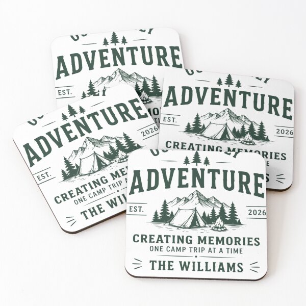 Artikelvorschau, Unser Familienabenteuer Camping Outdoor Natur Design entworfen und verkauft von TeeVerse27.