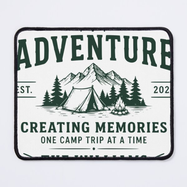 Item preview, Our Family Adventure Camping Outdoor Nature Design designed and sold by TeeVerse27.