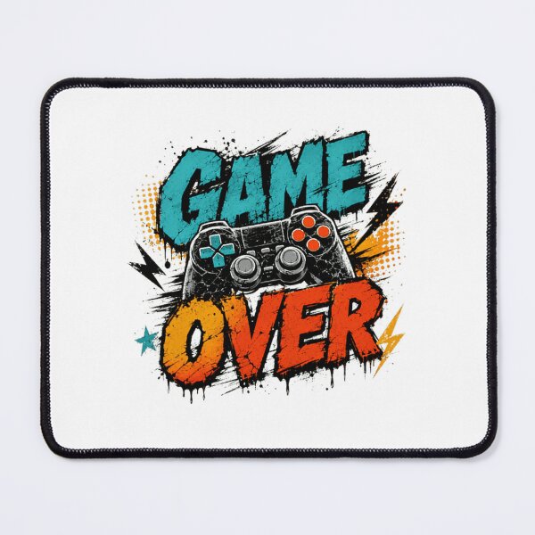 Item preview, Game Over Video Game Gamer Player designed and sold by RetroMini2026.