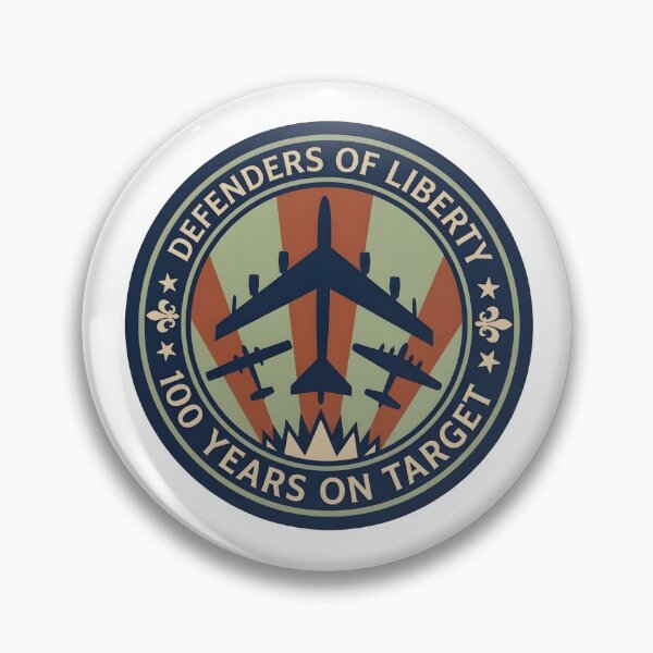 Item preview, USAF "Defenders of Liberty - 100 Years On Target" Commemorative Patch Graphic designed and sold by CharlieDesings.