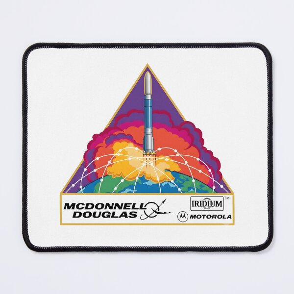 Item preview, McDonnell Douglas Delta II Iridium Satellite Launch Patch Graphic designed and sold by CharlieDesings.