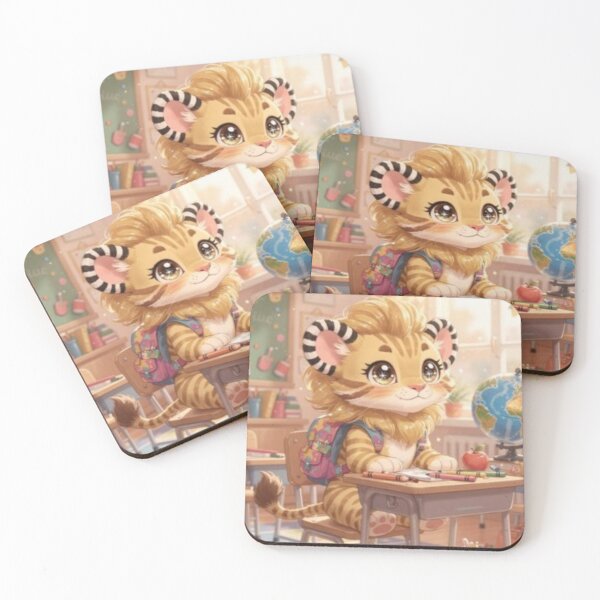 Item preview, Cute Tiger Cub Back to School Classroom | Autumn Student Animal Art designed and sold by TreatLLC.