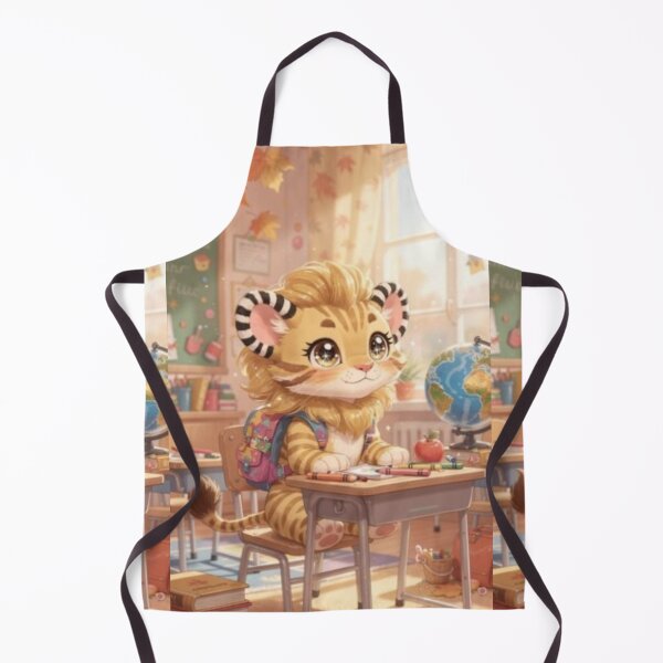Item preview, Cute Tiger Cub Back to School Classroom | Autumn Student Animal Art designed and sold by TreatLLC.