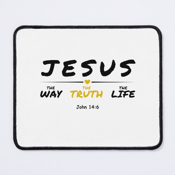 Item preview, John 14:6 – I Am the Way, the Truth and the Life | Christian Bible Verse Design designed and sold by Conduit Tees.