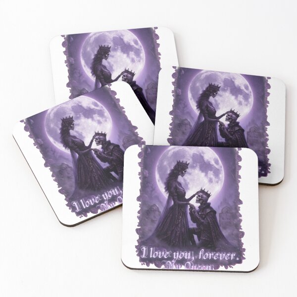 Item preview, Forever My Queen Gothic Skeleton Love designed and sold by GrizzAdams71.