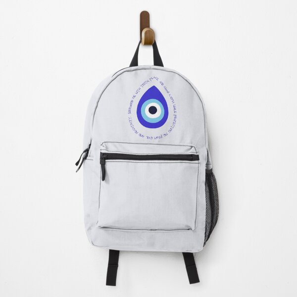Item preview, Evil Eye Mantra for Truth and Peace - Dark Blue Eye designed and sold by TheThankfulTyne.