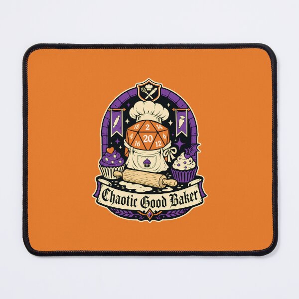 Item preview, Chaotic Good Baker D20 designed and sold by KAYJAY DESIGNS.