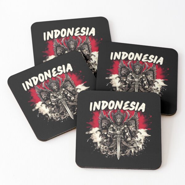 Item preview, Indonesian Mythical Warrior & Garuda Emblem designed and sold by ForzaDesigns.