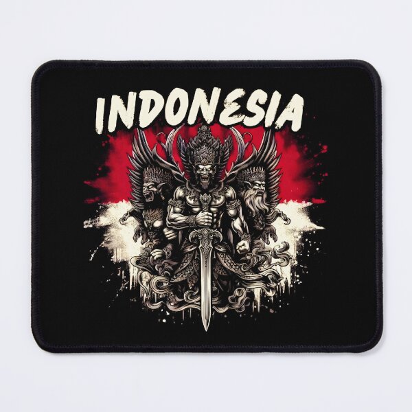 Item preview, Indonesian Mythical Warrior & Garuda Emblem designed and sold by ForzaDesigns.