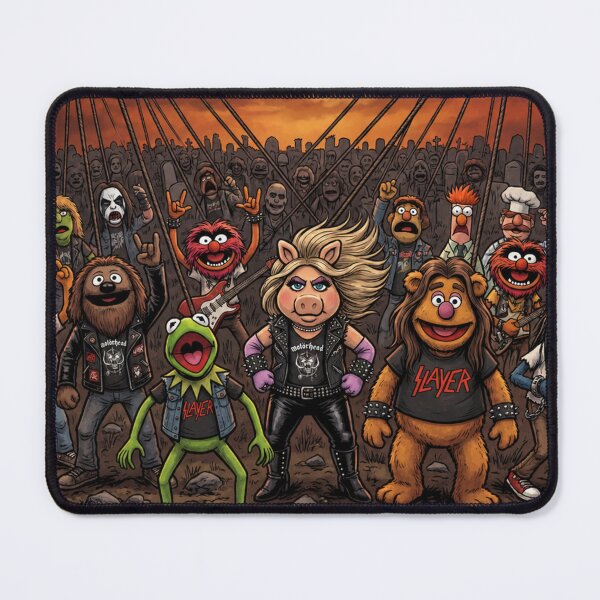 Item preview, Master of Puppets – Heavy Metal Muppet Parody designed and sold by onlin3boutiqu3.