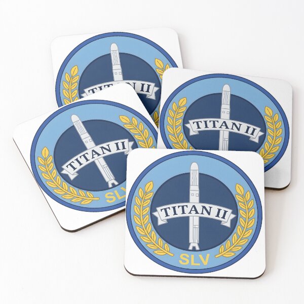Item preview, USAF Titan II SLV Space Launch Vehicle Patch Graphic designed and sold by CharlieDesings.