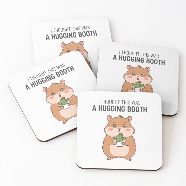Item preview, Cute Hamster Hugging A Prickly Cactus designed and sold by Owcomm.