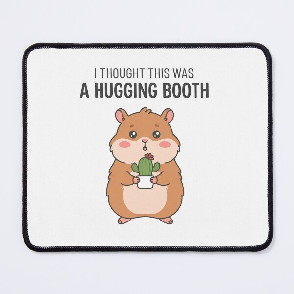 Item preview, Cute Hamster Hugging A Prickly Cactus designed and sold by Owcomm.