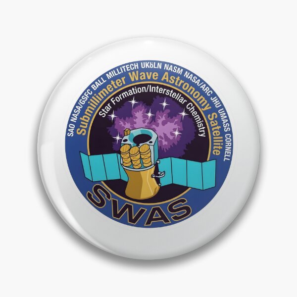 Item preview, NASA Submillimeter Wave Astronomy Satellite (SWAS) Mission Patch Graphic designed and sold by CharlieDesings.