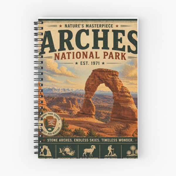 Item preview, Arches National Park USA Utah designed and sold by SlanPOD.