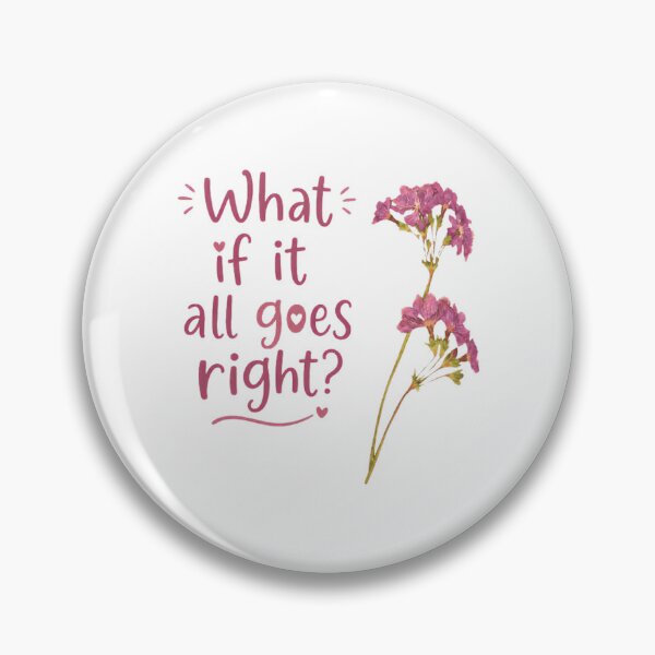 Item preview, What If It All Goes Right? Positive Thinking Motivation Inspiration designed and sold by RetroMini2026.