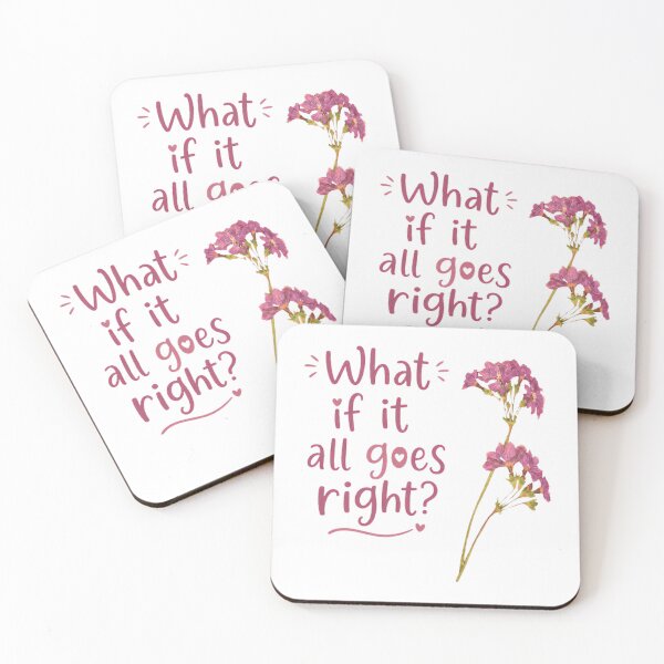 Item preview, What If It All Goes Right? Positive Thinking Motivation Inspiration designed and sold by RetroMini2026.