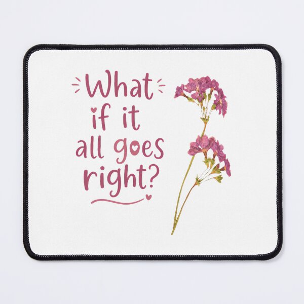 Item preview, What If It All Goes Right? Positive Thinking Motivation Inspiration designed and sold by RetroMini2026.