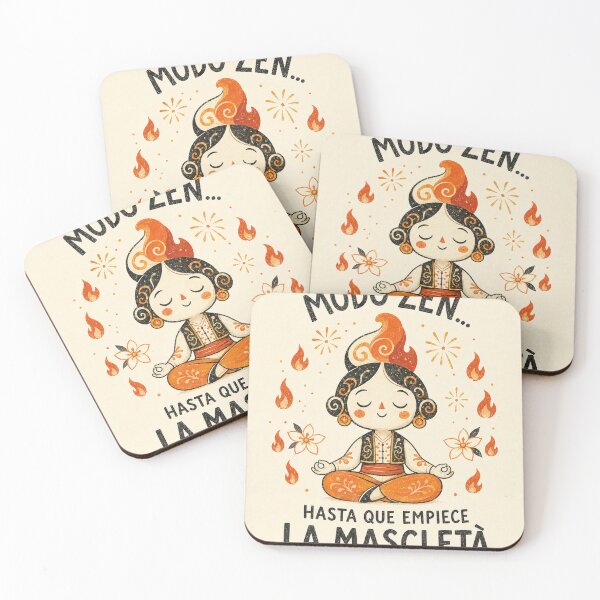 Item preview, Modo Zen… Hasta la Mascletà | Las Fallas de Valencia designed and sold by NiloStudio.