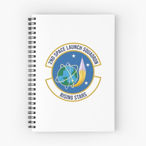 Item preview, USAF 2nd Space Launch Squadron "Rising Stars" Patch Graphic designed and sold by CharlieDesings.