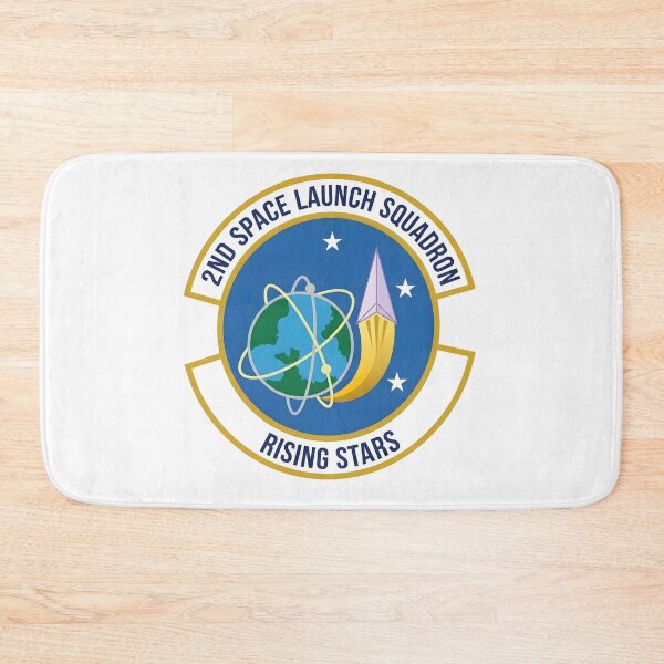 Item preview, USAF 2nd Space Launch Squadron "Rising Stars" Patch Graphic designed and sold by CharlieDesings.