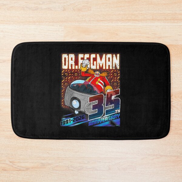 Item preview, Dr-Eggman 35th Anniversary 1991-2026 Retro Gaming Fan designed and sold by Glow-Paw-Studio.