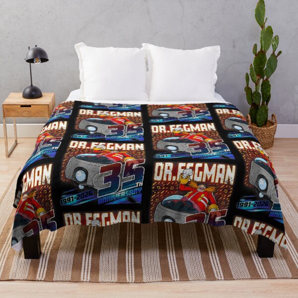 Item preview, Dr-Eggman 35th Anniversary 1991-2026 Retro Gaming Fan designed and sold by Glow-Paw-Studio.