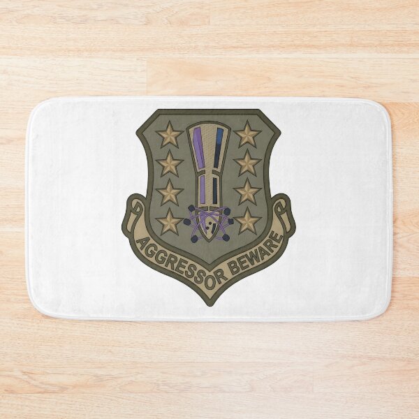 Item preview, USAF Air Force Global Strike Command "Aggressor Beware" Patch Graphic designed and sold by CharlieDesings.