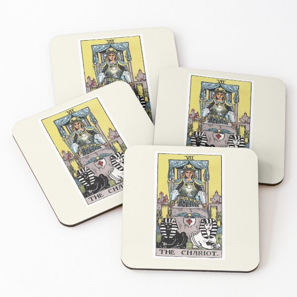 Item preview,   Vintage Seamless The Chariot  Tarot Card Pattern  designed and sold by energyoflove333.