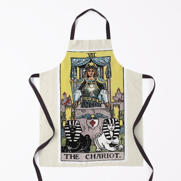 Item preview, Vintage Seamless The Chariot Tarot Card Pattern designed and sold by energyoflove333.